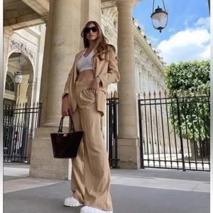 Zara Camel Women's Trousers